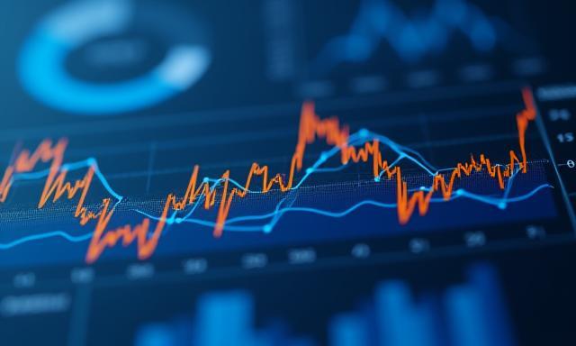 Ilustración de gráficos y métricas para KPIs esenciales en empresa